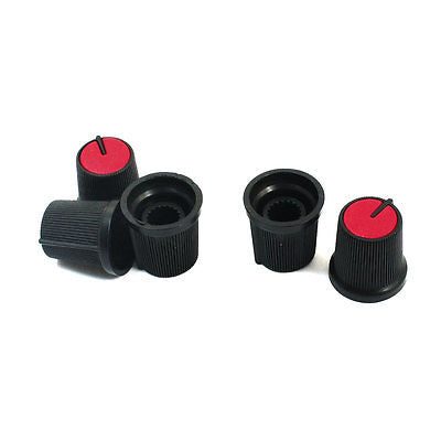 Perilla Plástica Roja Para Pot 6mm