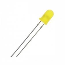 Led Amarillo 5mm Difuso